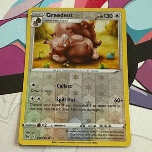 Greedent Pokemon Card